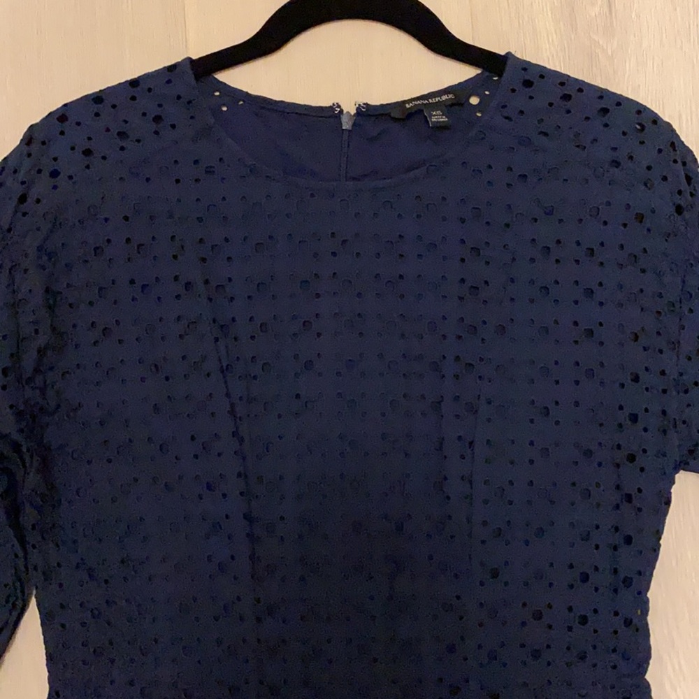 Banana Republic Eyelet Lace Top